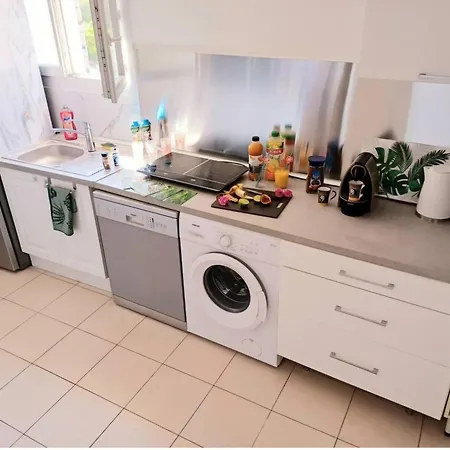 Ooo Spacious Space Ooo Center, Beach On Foot, 3 Persons Accommodatie bij particulieren Antibes